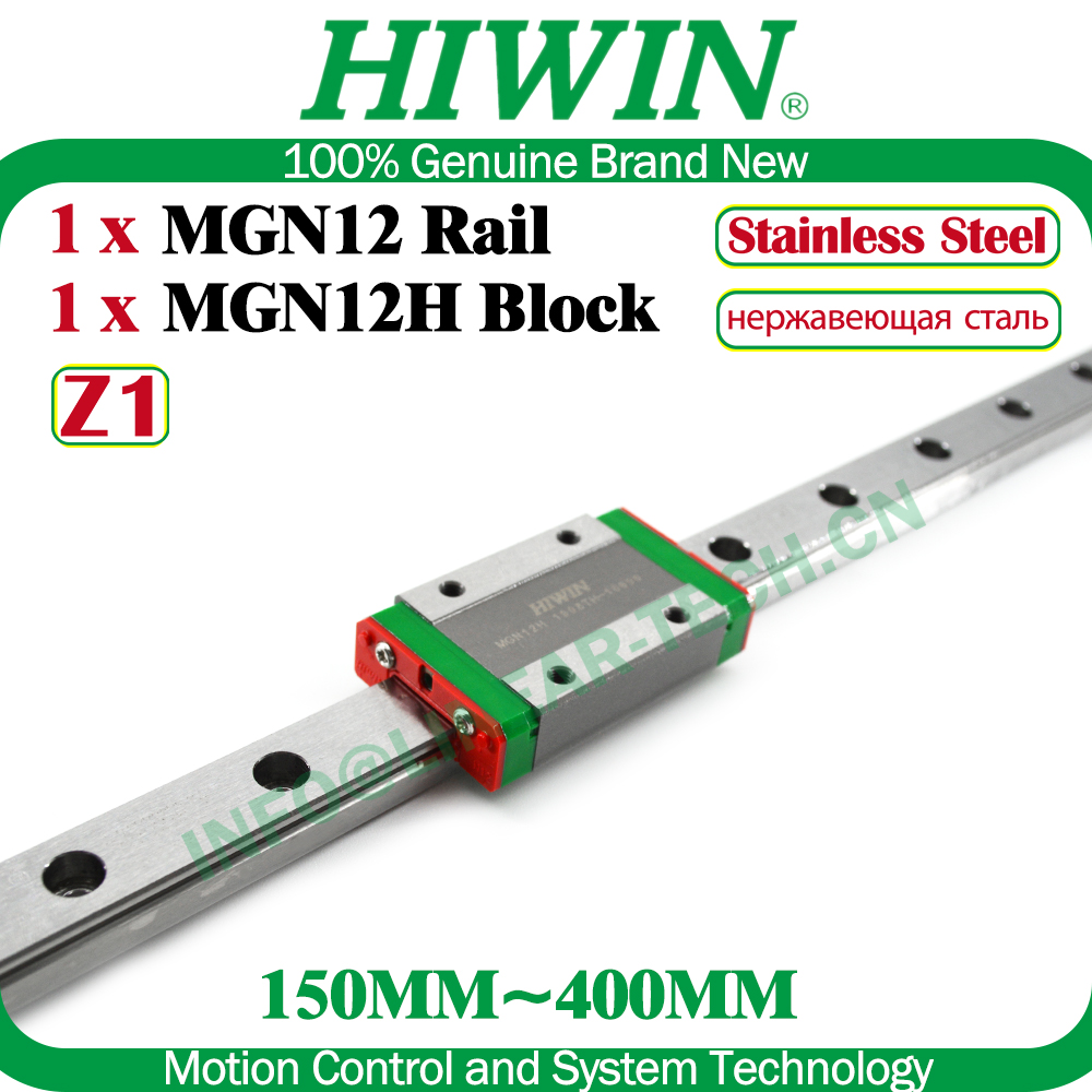 Linear Rail Mgn12H Set - HIWIN 스테인레스 스틸 MGN12H Z1 사전
