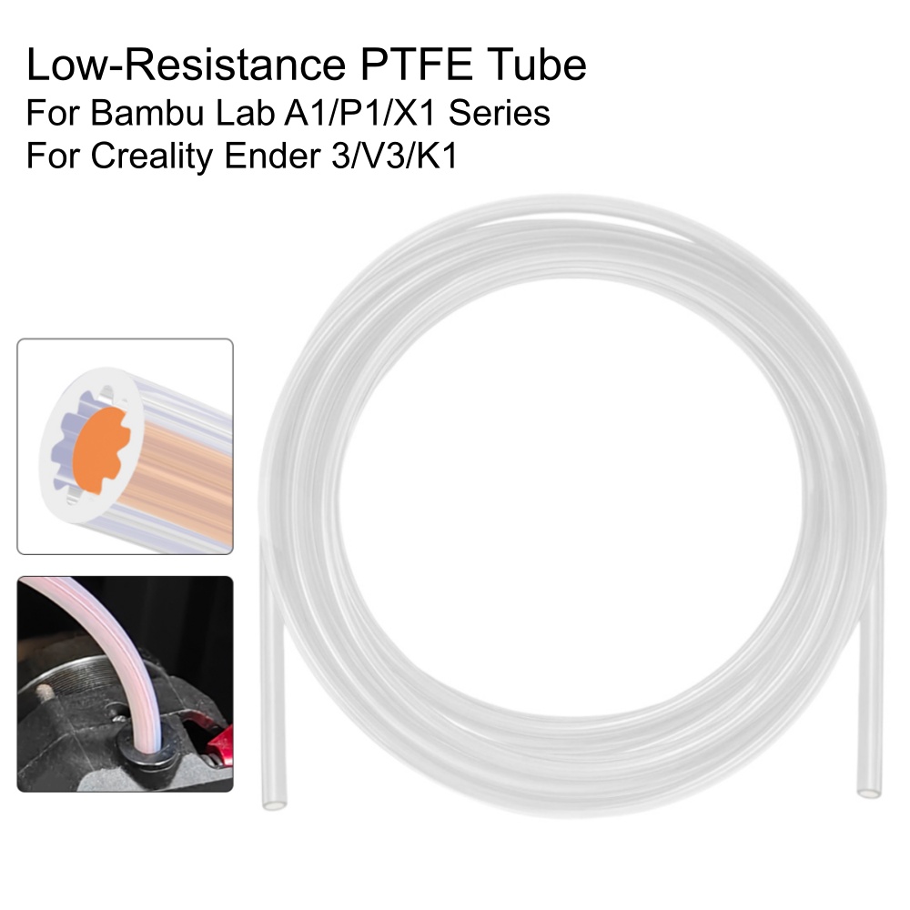 Bowden Tube - 별 모양 PTFE 튜브 필라멘트 파이프