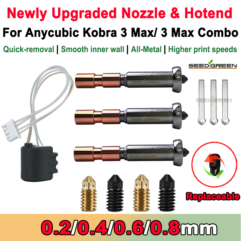 Hotend 0.4Mm - Anycubic Kobra 3 Max Hotend Kobra
