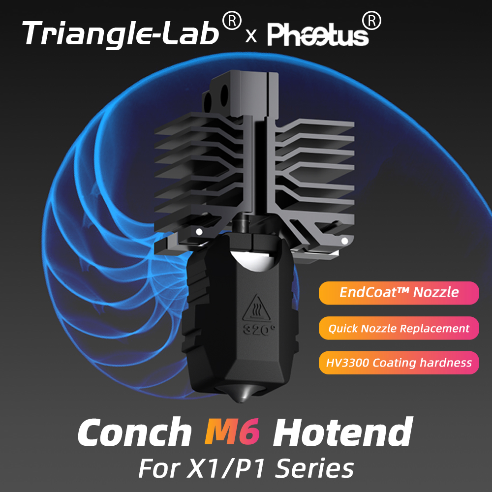 Corexy 3D Printer Kit - Trianglelab&Phaetus 새로운 Conch Hotend M6 EndCoat
