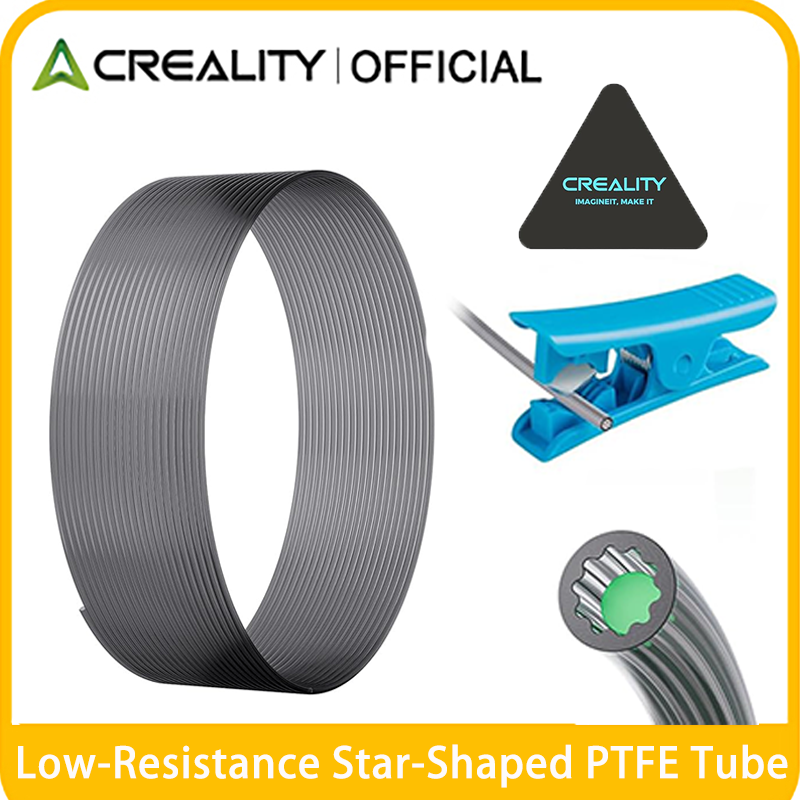 Fdm Printer - Creality 저저항성 별 모양 PTFE 튜브(커터