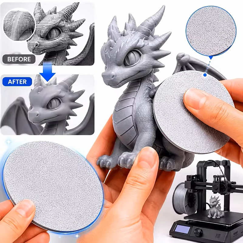 Resin Printer - 3D 프린팅용 레진 연마 디스크, PLA
