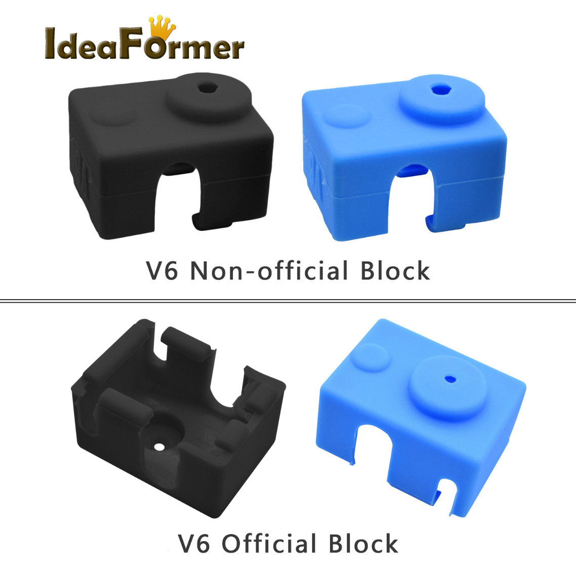 3D Printer Stand - 5pcs V6 실리콘 양말 3D 프린터