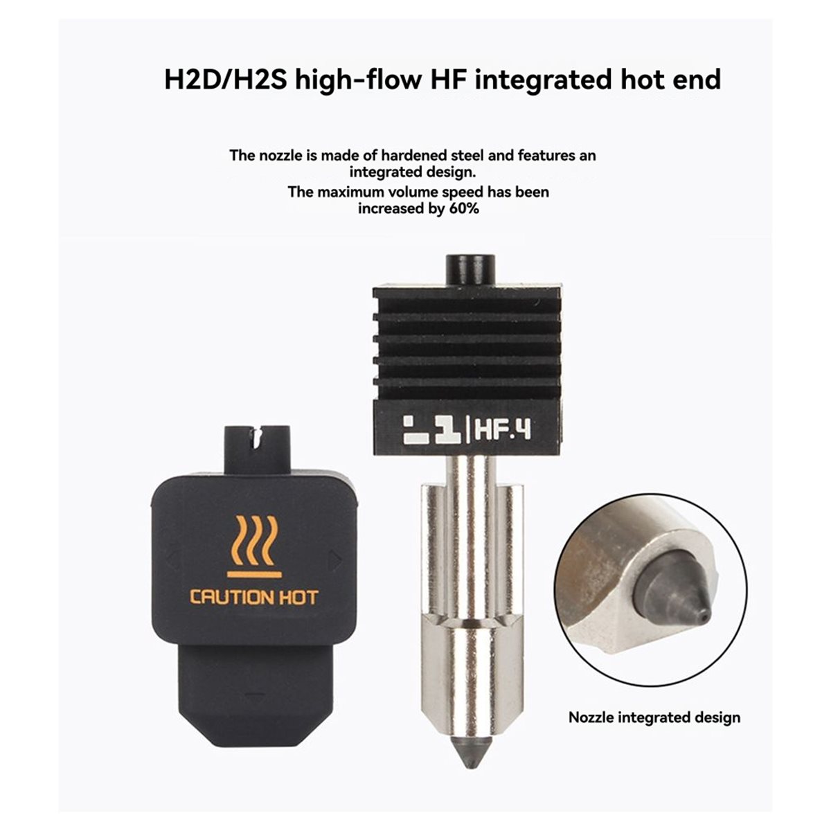 Hotend 0.4Mm - A64I H2D H2S용 핫엔드 키트 A1