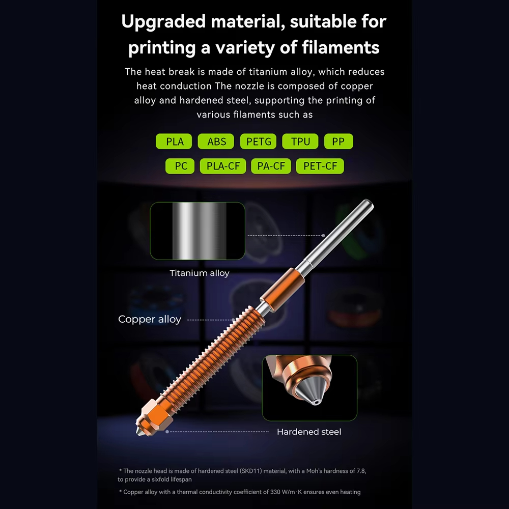 Creality K2/K2 Plus/K2Pro용 유니콘 - Hotend 0.4Mm 리뷰 및 가격