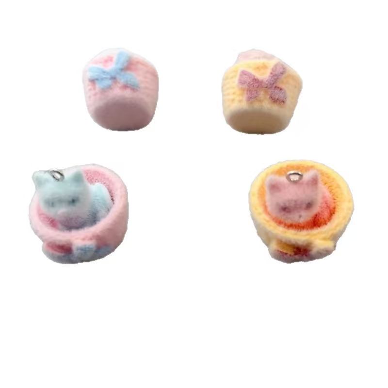 4개입 3D 플러시 레진 고양이 펜던트, DIY 쥬얼리 - Resin 리뷰 및 가격
