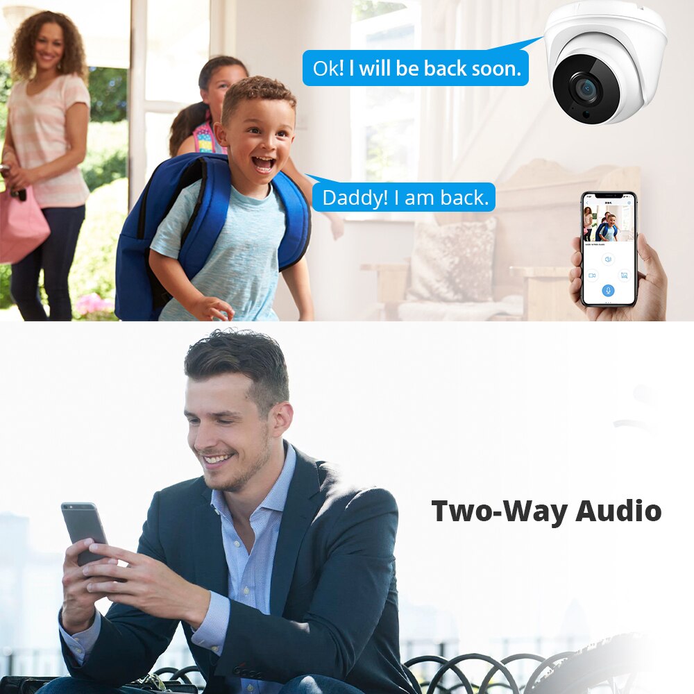IP Wifi 카메라 2.8mm 비디오 감시 실내 홈  - Btt Skr Mini 리뷰 및 가격