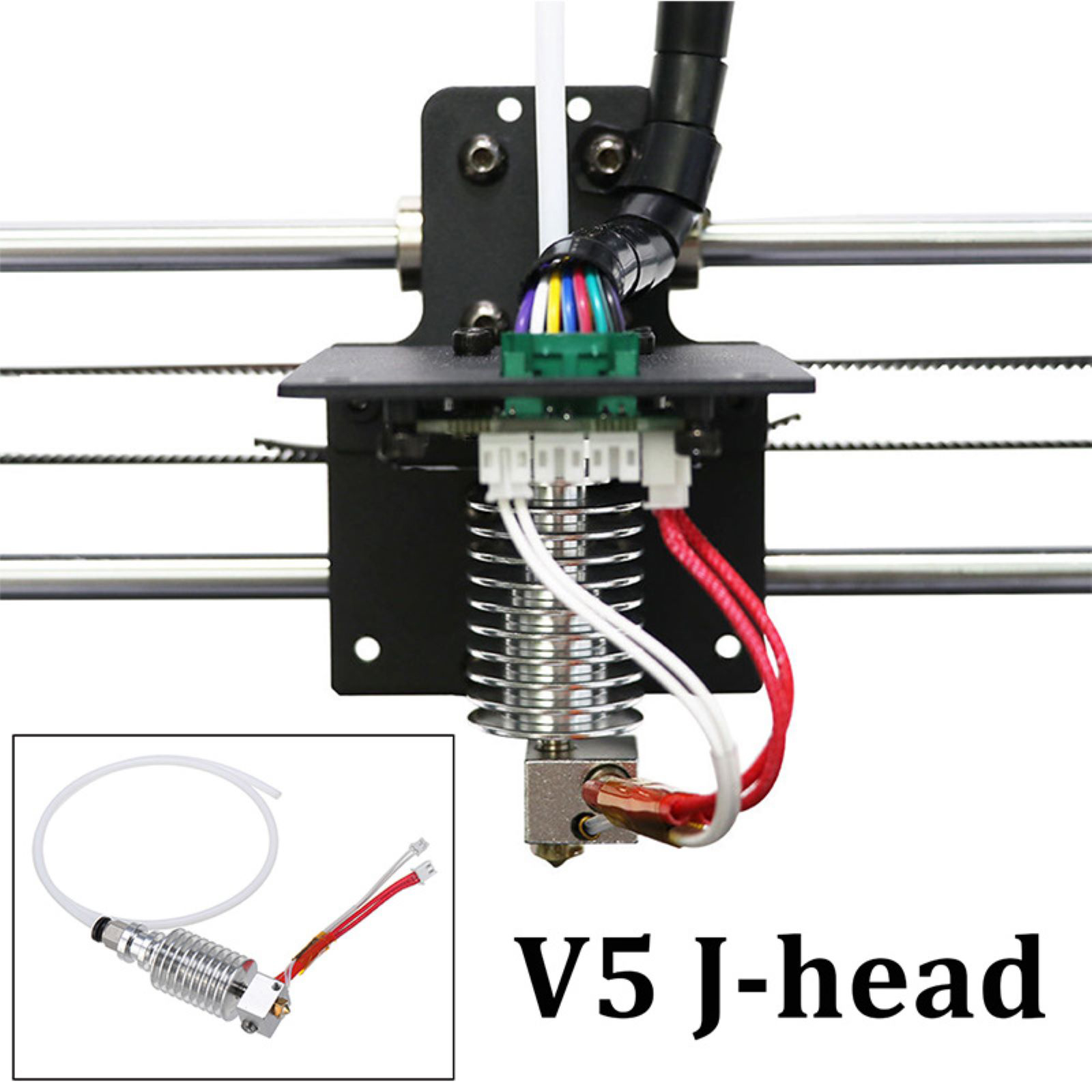 1PC V5 J-헤드 핫엔드 키트 0.4mm 12V 1 - Hotend 0.4Mm 리뷰 및 가격