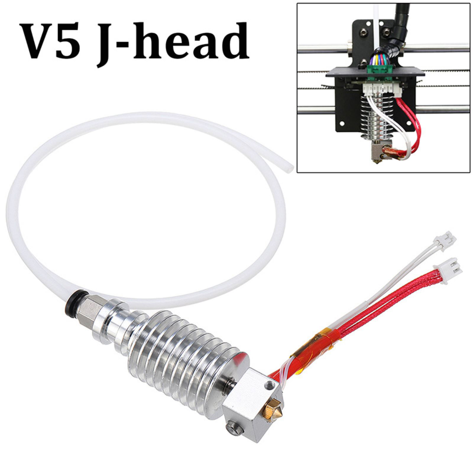 1PC V5 J-헤드 핫엔드 키트 0.4mm 12V 1 - Hotend 0.4Mm 리뷰 및 가격