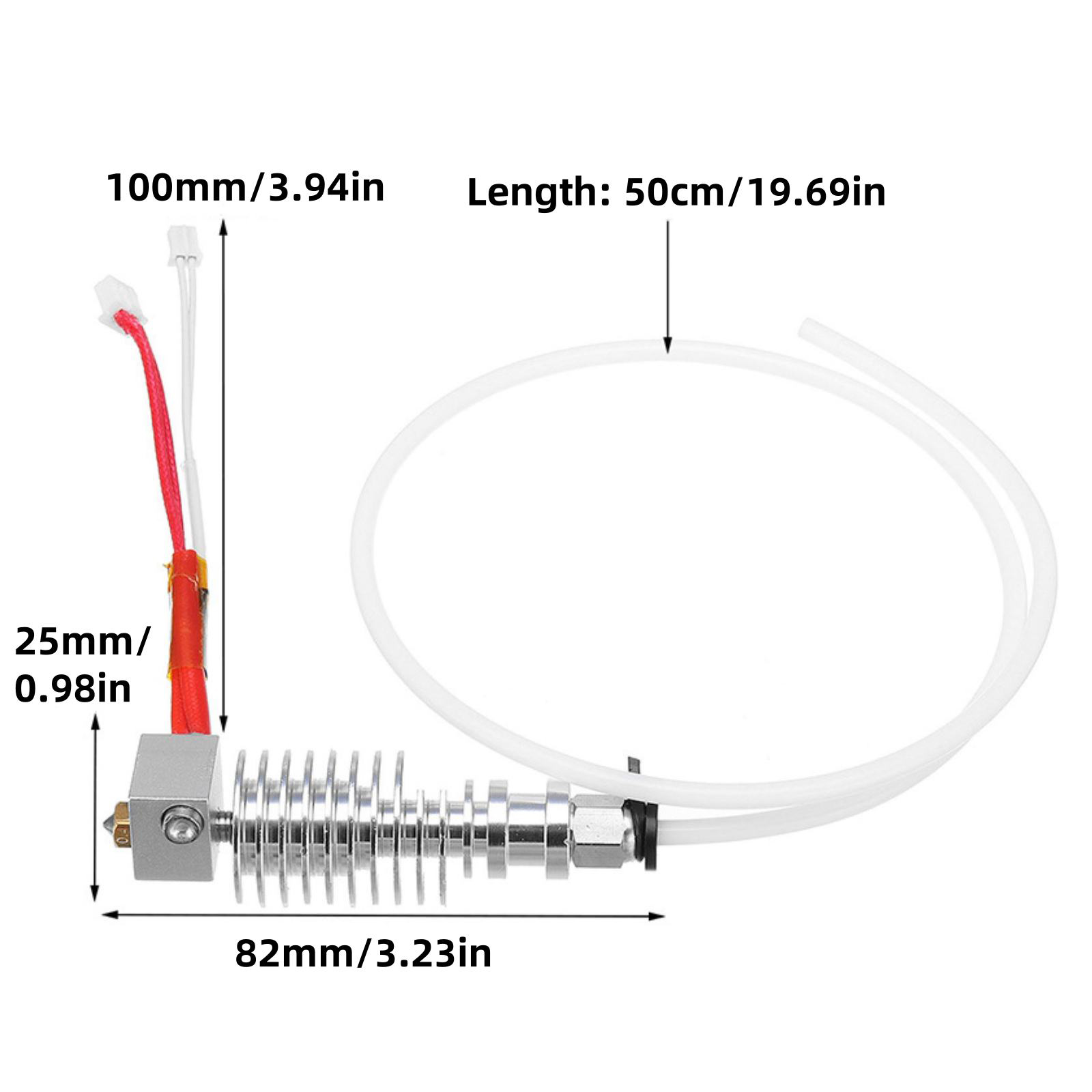 1PC V5 J-헤드 핫엔드 키트 0.4mm 12V 1 - Hotend 0.4Mm 리뷰 및 가격