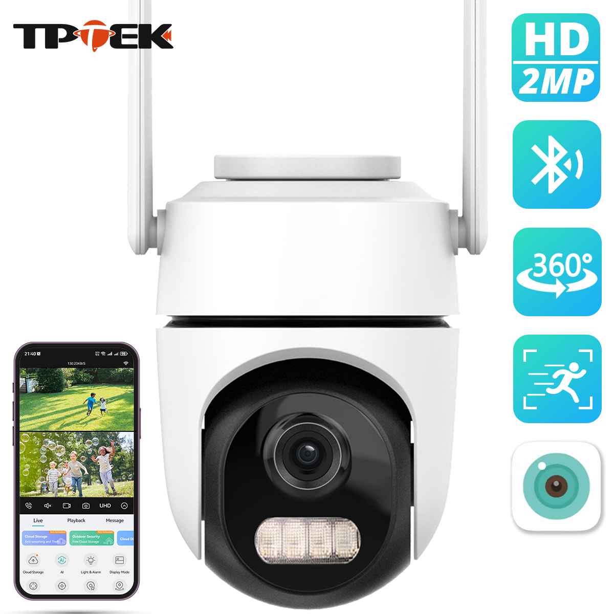 2MP 1080P WiFi PTZ 보안 카메라 듀얼 라 - Btt Skr Mini 리뷰 및 가격