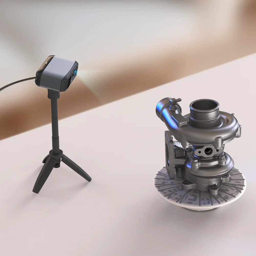 3D 프린팅을 위한 휴대용 블루라이트 0.03mm 고정 - Handheld 3D Scanner High Precision 리뷰 및 가격