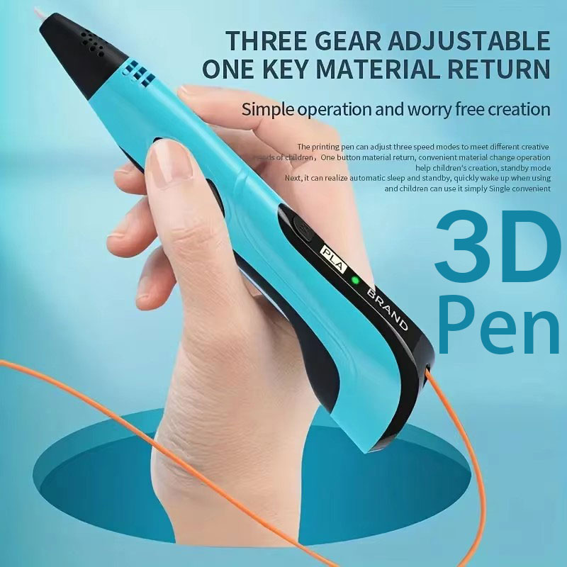 어린이용 오리지널 3D 펜, LCD 화면이 있는 3D  - Abs Filament 리뷰 및 가격