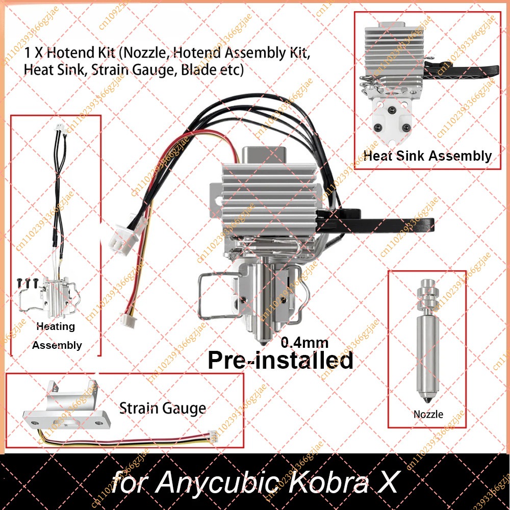 Anycubic Kobra X용 0.4mm 사전 설치된 - Hotend 0.4Mm 리뷰 및 가격