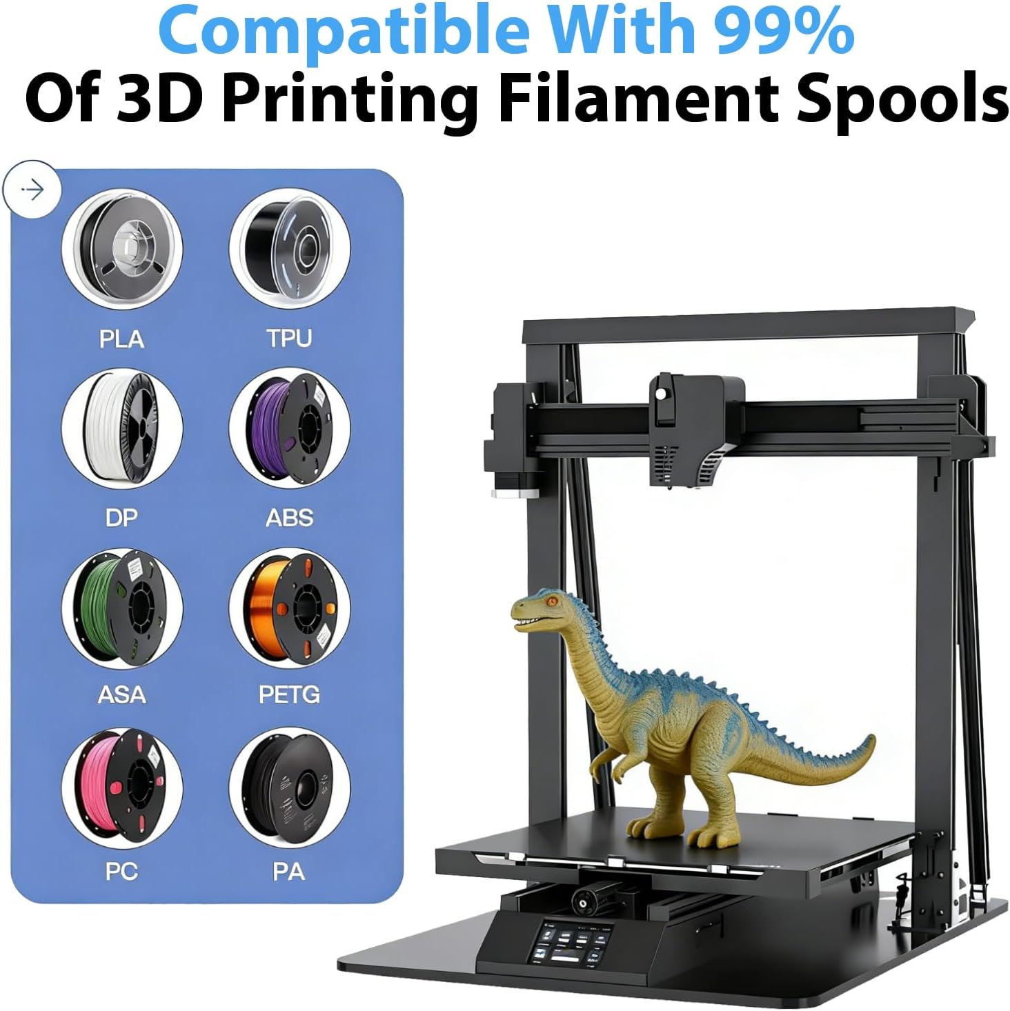 업그레이드된 3D 프린터 블랙 필라멘트 보관 가방(진공 - Abs Filament 리뷰 및 가격