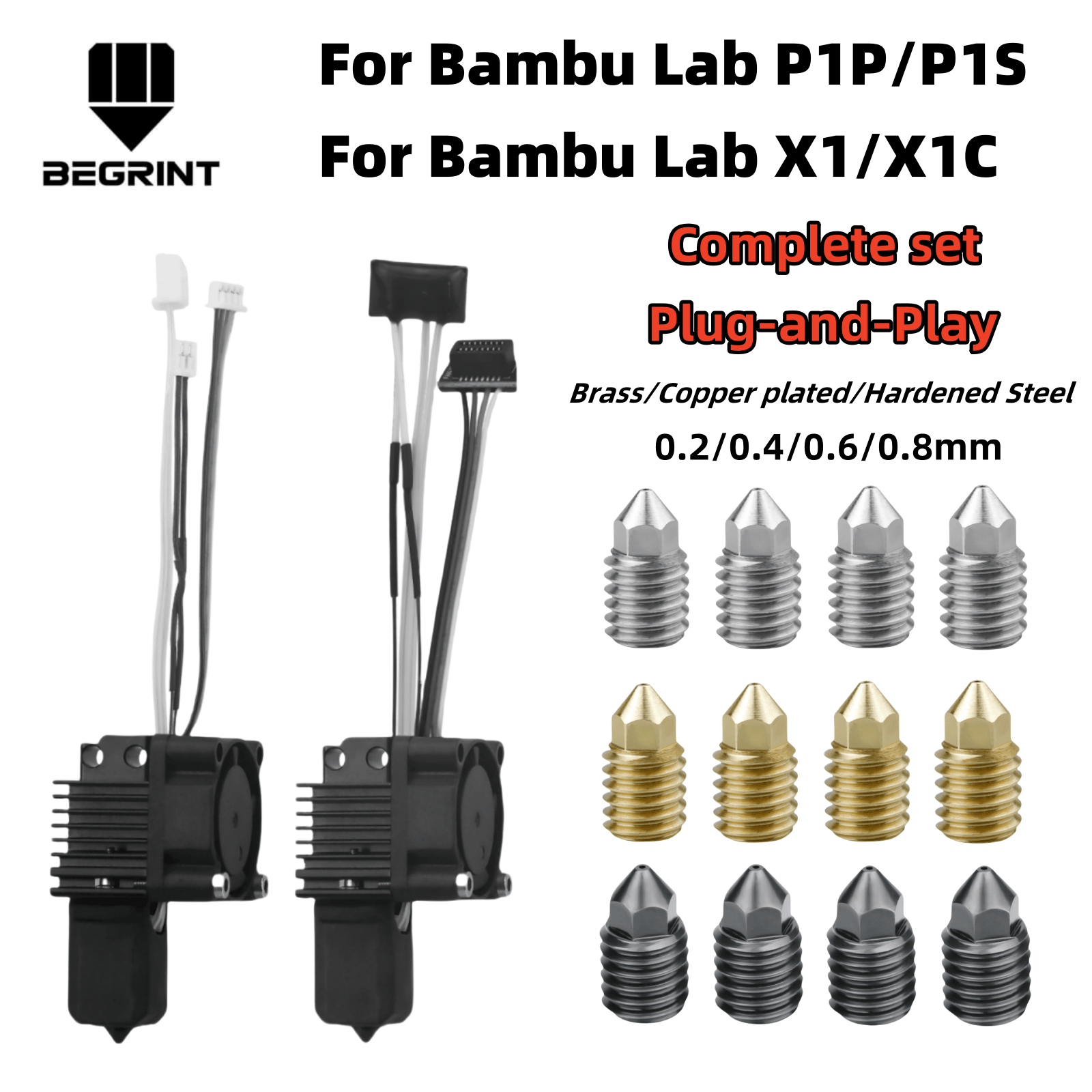 Bambu Lab X1C P1P P1S용 완벽한 핫엔드 - Hotend 0.4Mm 리뷰 및 가격
