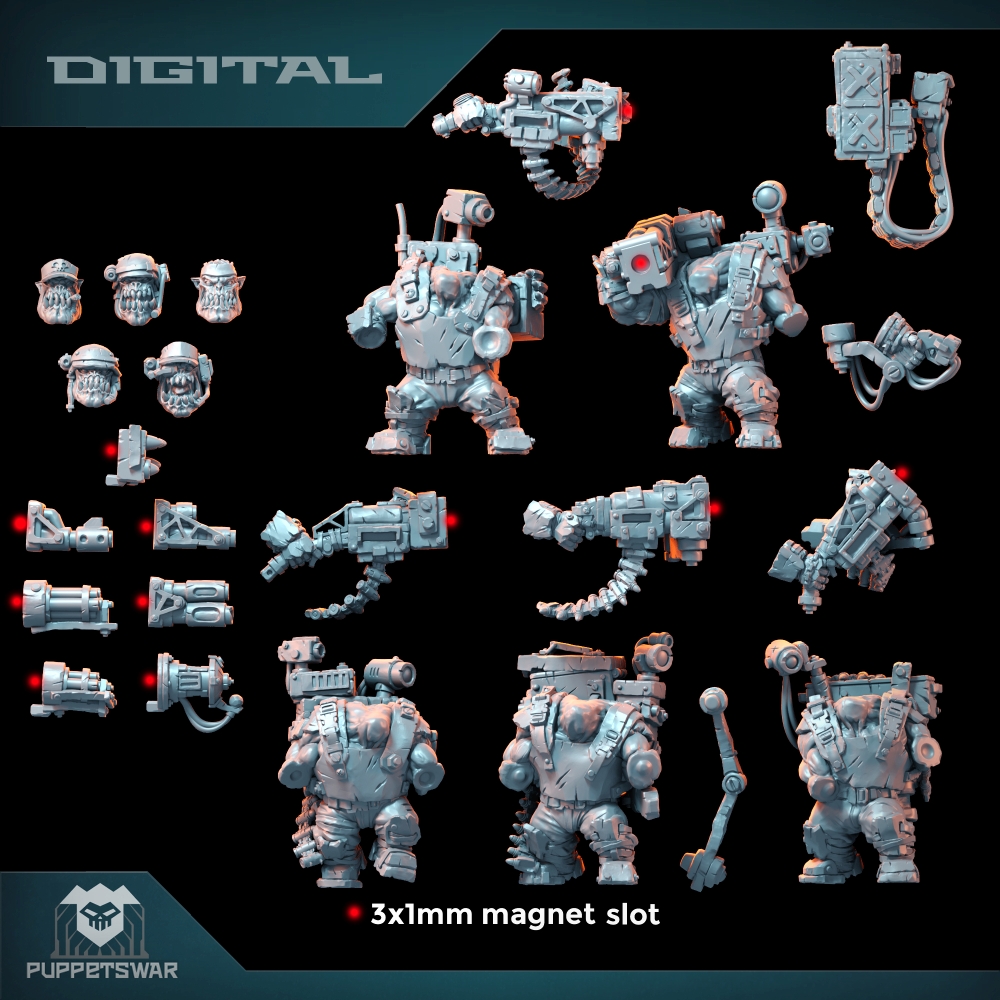 Orc Ultimate Badasses Squad, 녹 - Resin Printer 리뷰 및 가격