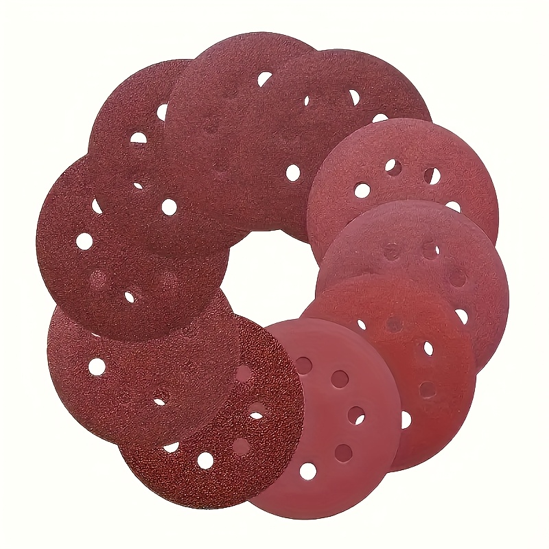 5인치 8홀 사포 100개 - 60/80/100/150 - Extruder 리뷰 및 가격