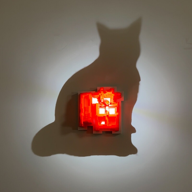 드롭쉬핑 3D 라이트 섀도우 무드등, 인터랙티브 무드등 - Glass Bed 리뷰 및 가격