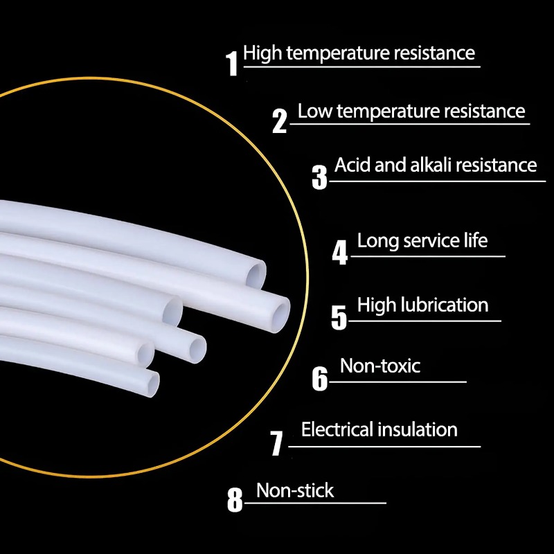Ptfe 튜브 테플론토 파이프 화이트, 1m, 1mm, - Bowden Tube 리뷰 및 가격