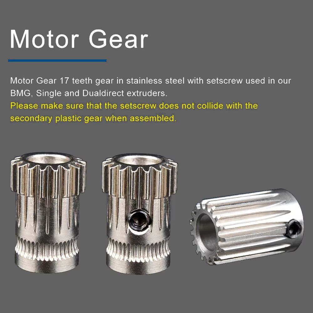 듀얼 드라이브 기어 강화 강철 업그레이드 키트, BMG - Direct Drive Extruder 리뷰 및 가격