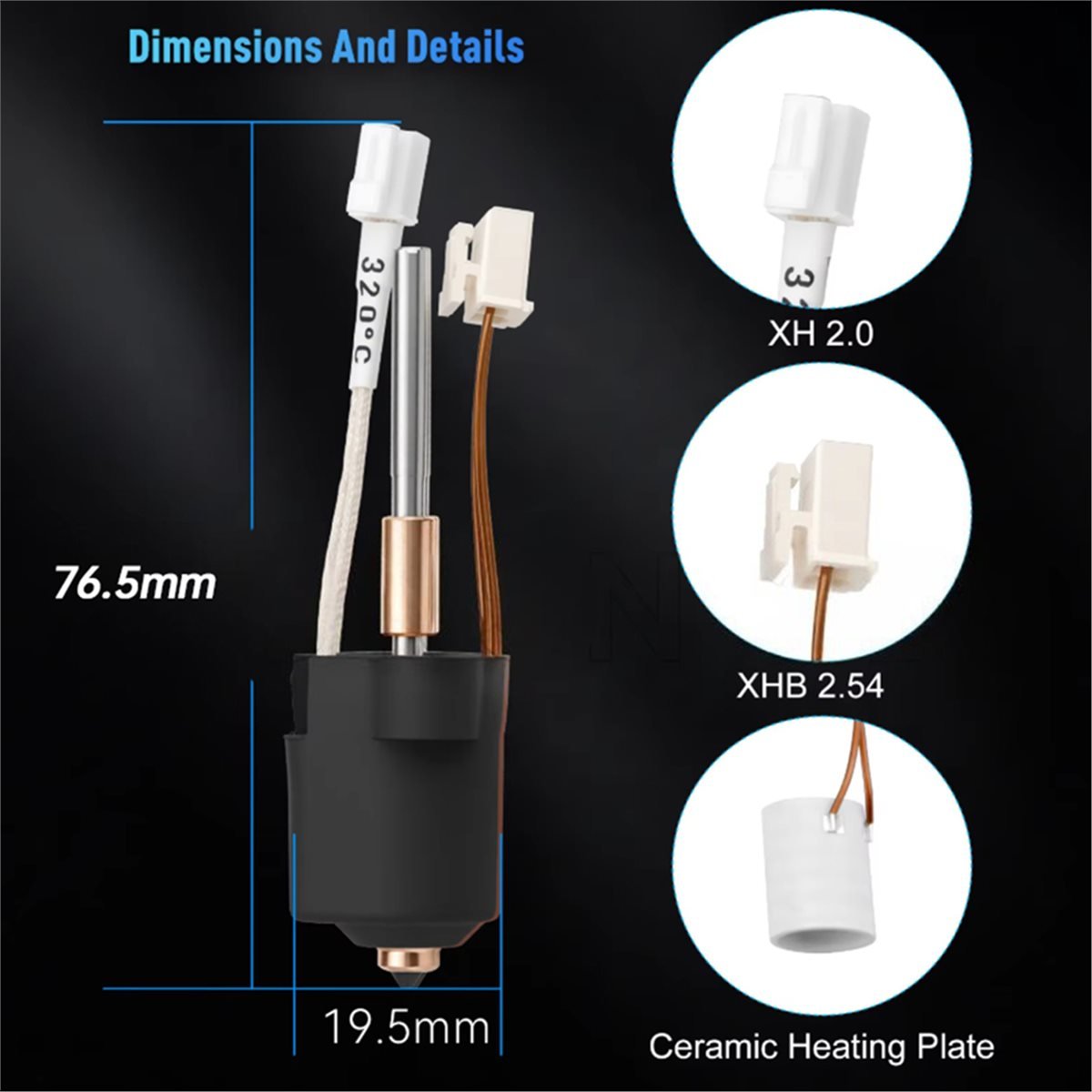 SWXF K1C/K1MAX용 핫엔드 서미스터 카트리지  - Hotend 0.4Mm 리뷰 및 가격