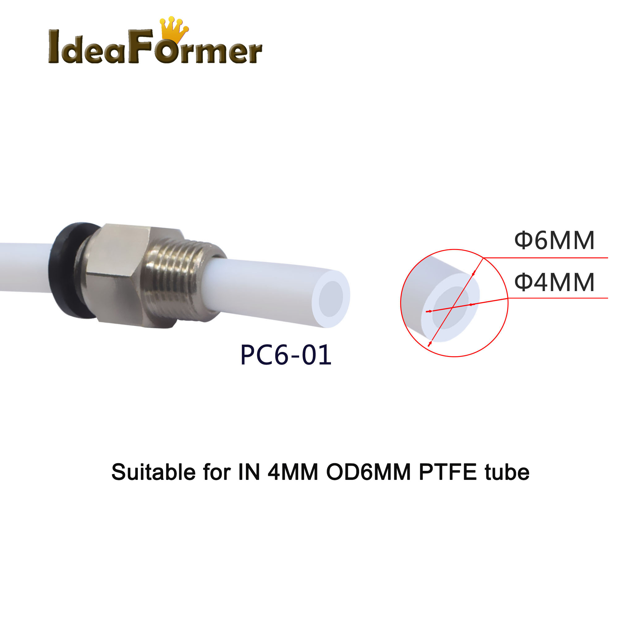 5pcs 퀵 피팅 PC4-01 PC6-01 PC4-M6 - Filament 1.75 리뷰 및 가격