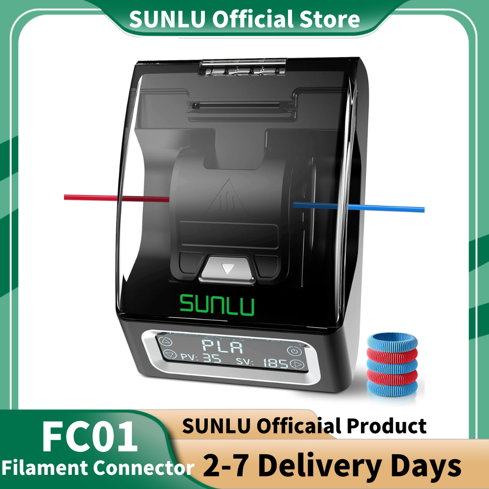 SUNLU FC01 필라멘트 커넥터 고속 가열 3D 프 - Abs Filament 리뷰 및 가격