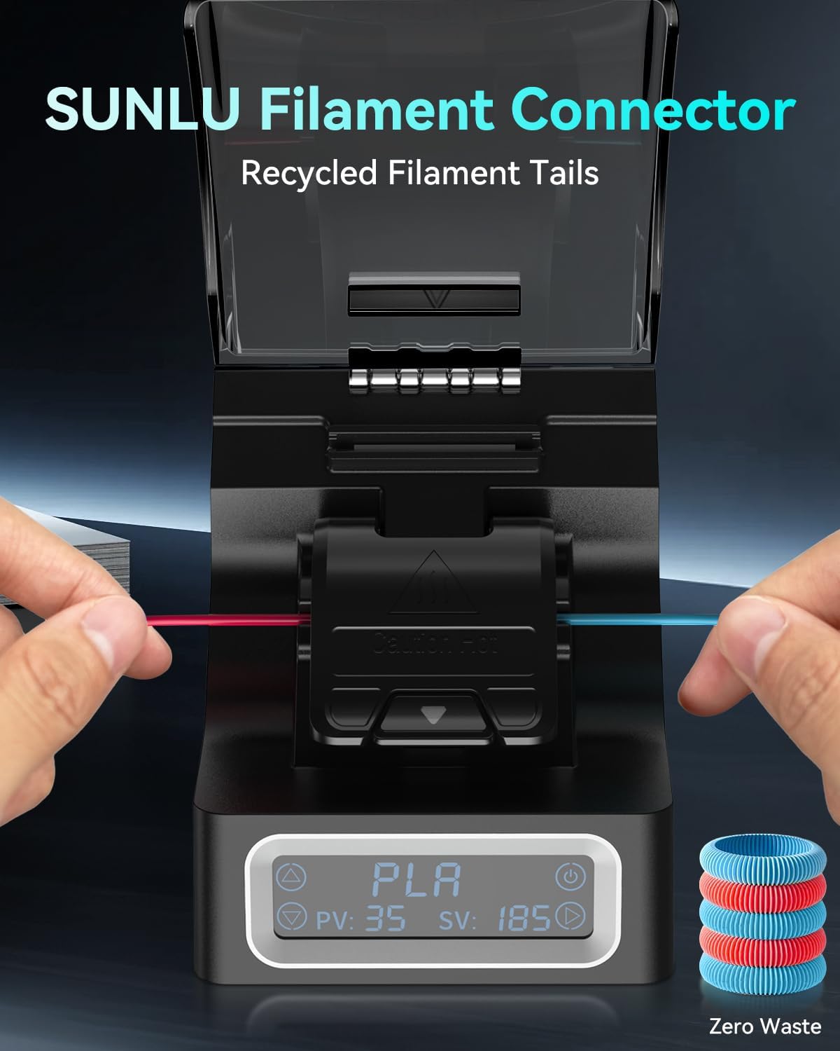 SUNLU FC01 필라멘트 커넥터 고속 가열 3D 프 - Abs Filament 리뷰 및 가격