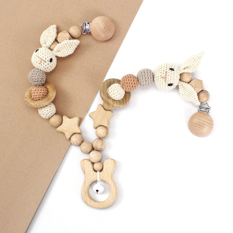 아기 유모차 펜던트 RattleWood Teether  - Carriage Bed 리뷰 및 가격