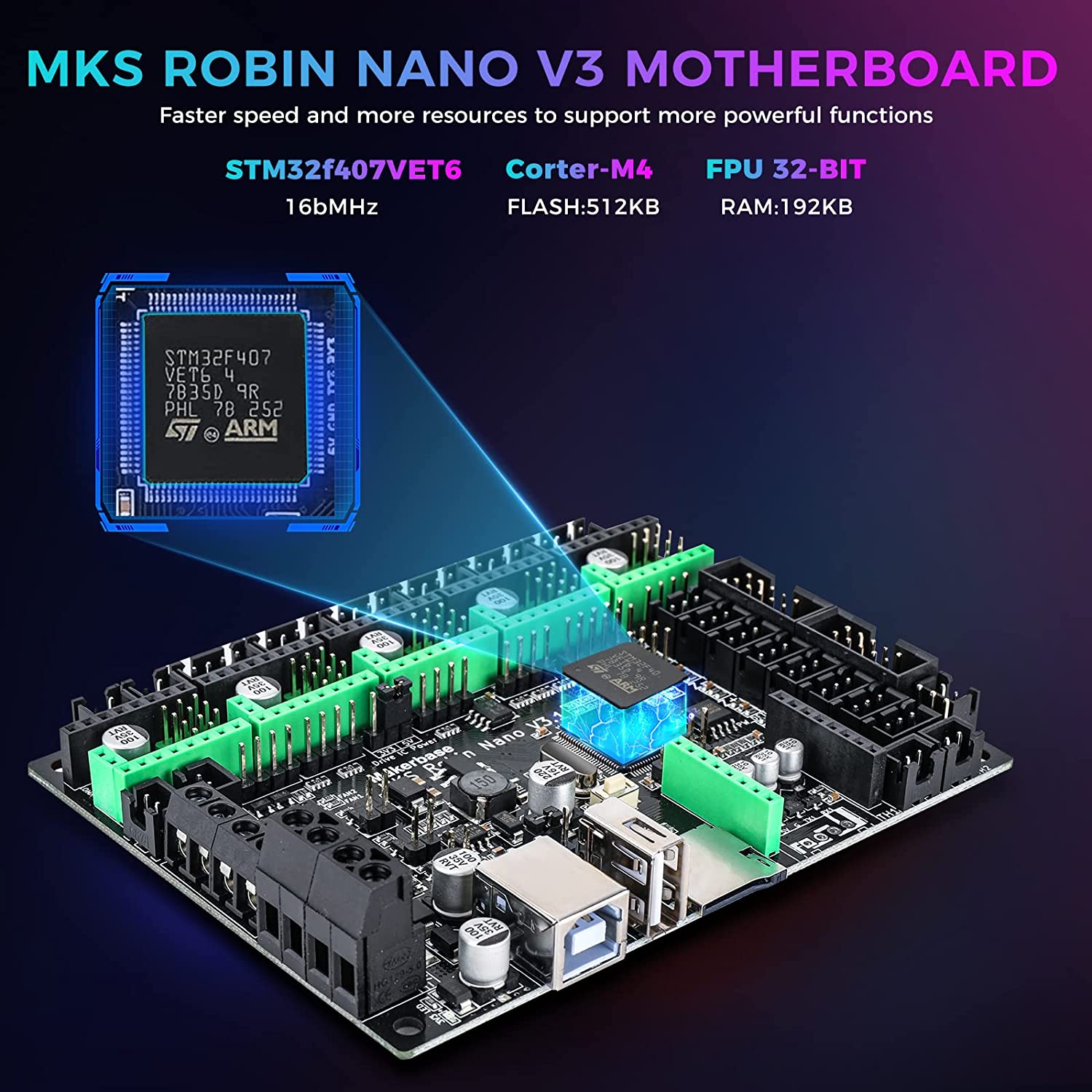 Makerbase MKS Robin Nano V3 32 - Mks Sgen 리뷰 및 가격