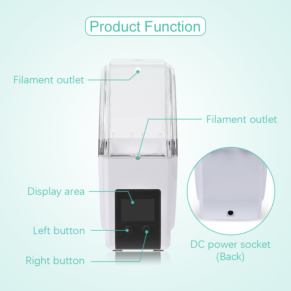 SUNLU 필라멘트 건조기 S1 Plus 내장 순환 팬 - Filament 1.75 리뷰 및 가격