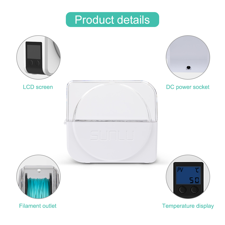 SUNLU 필라멘트 건조기 S1 Plus 내장 순환 팬 - Filament 1.75 리뷰 및 가격